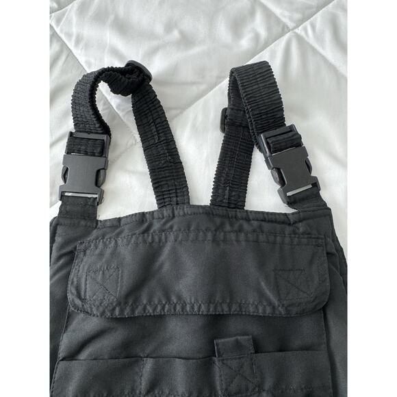 Arctic Quest Men’s Insulated Water Resistant Ski Snow Bib Pants Black Medium - Picture 12 of 16